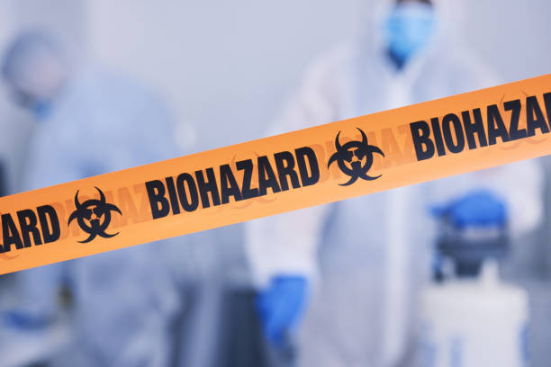 Professional Drug Lab Cleanup technician working in Leonardo, NJ